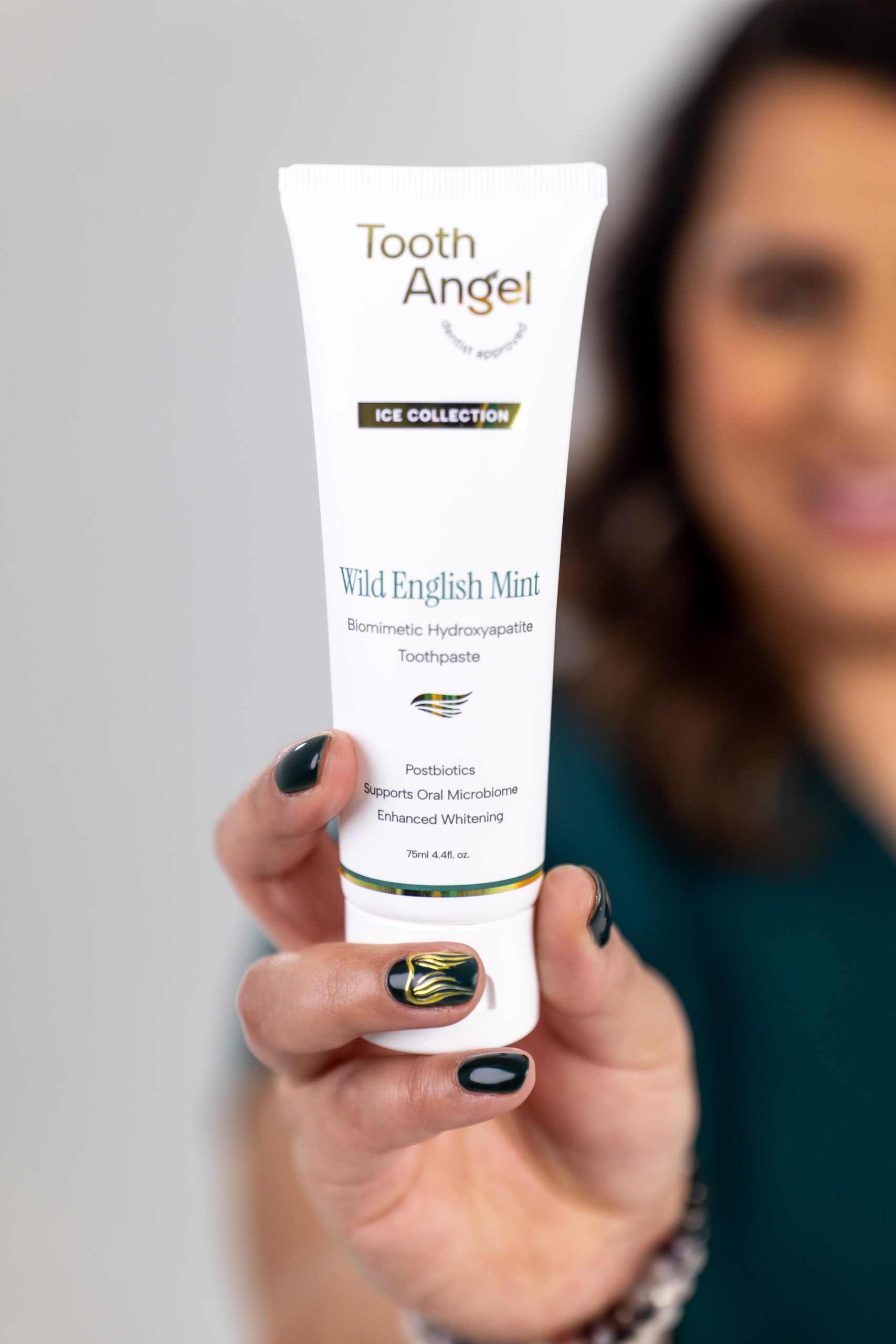 tooth angel tooth paste scaled